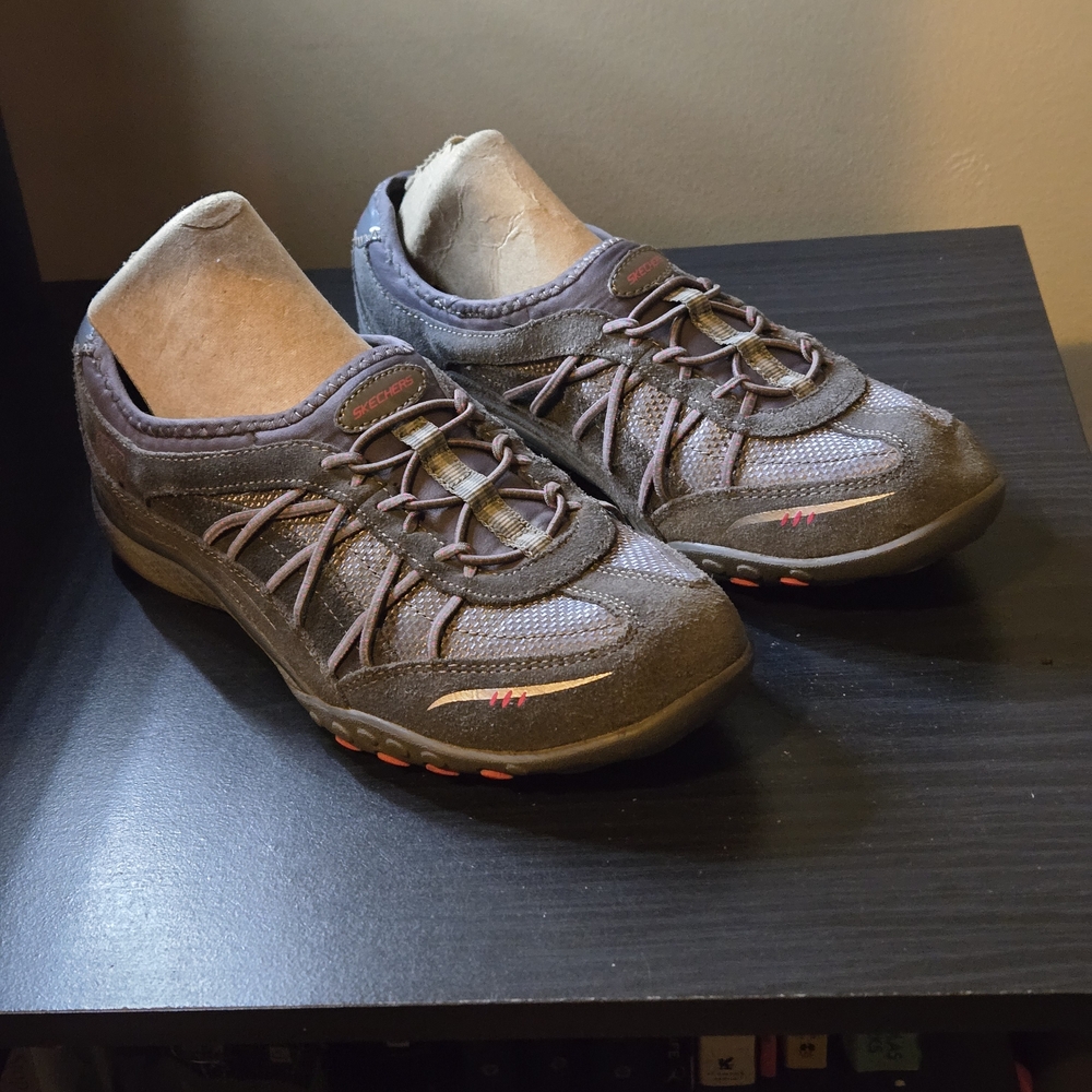 Skechers Gray Athletic Shoes for Women